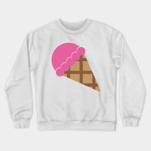 Ice Cream Cone Vector Crewneck Sweatshirt